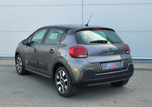 Citroen C3 cena 43700 przebieg: 35000, rok produkcji 2018 z Zagórów małe 781